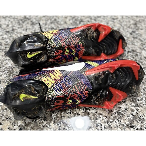 Nike Vapor Edge Pro 360 Mens Size 12 OBJ Football Cleats Odell Beckham Jr. Black main image 8
